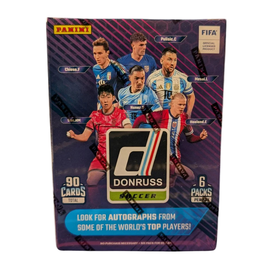 2024-25 Panini Donruss Soccer Blaster Box (Blue Cubic)