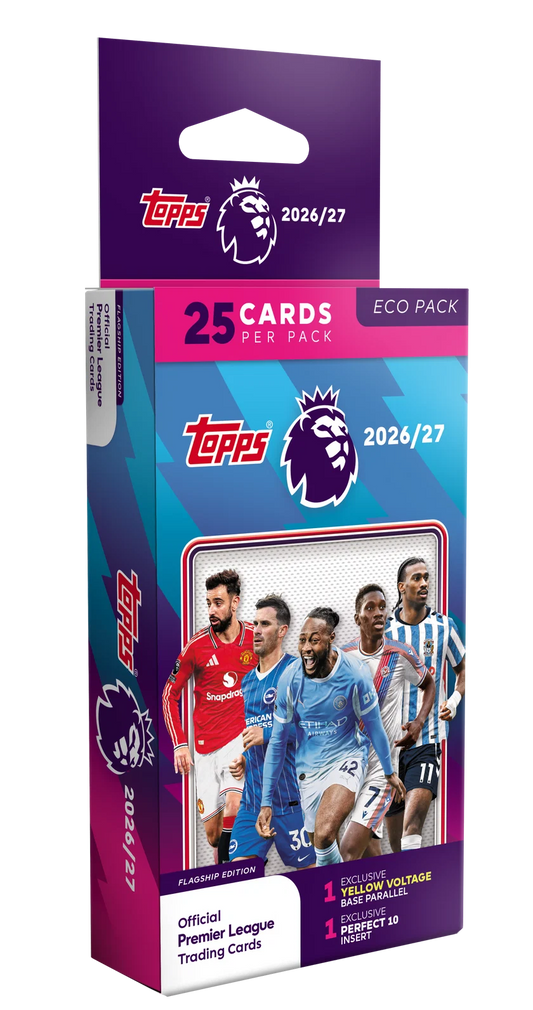 Topps Flagship Premier League 2026/27 Eco Pakke (forhåndssalg)