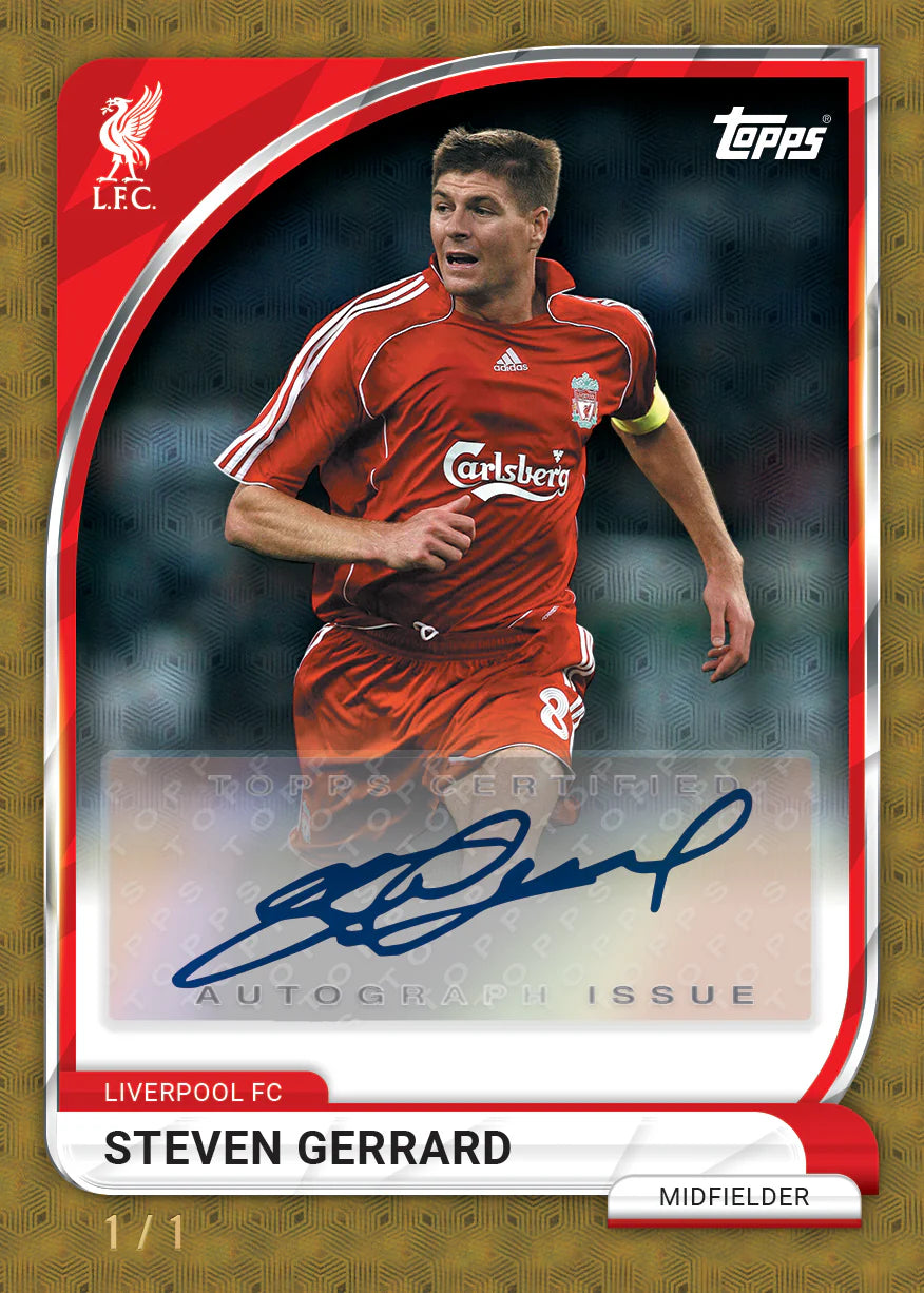 2025-26 Topps Soccer Liverpool Collector Tin