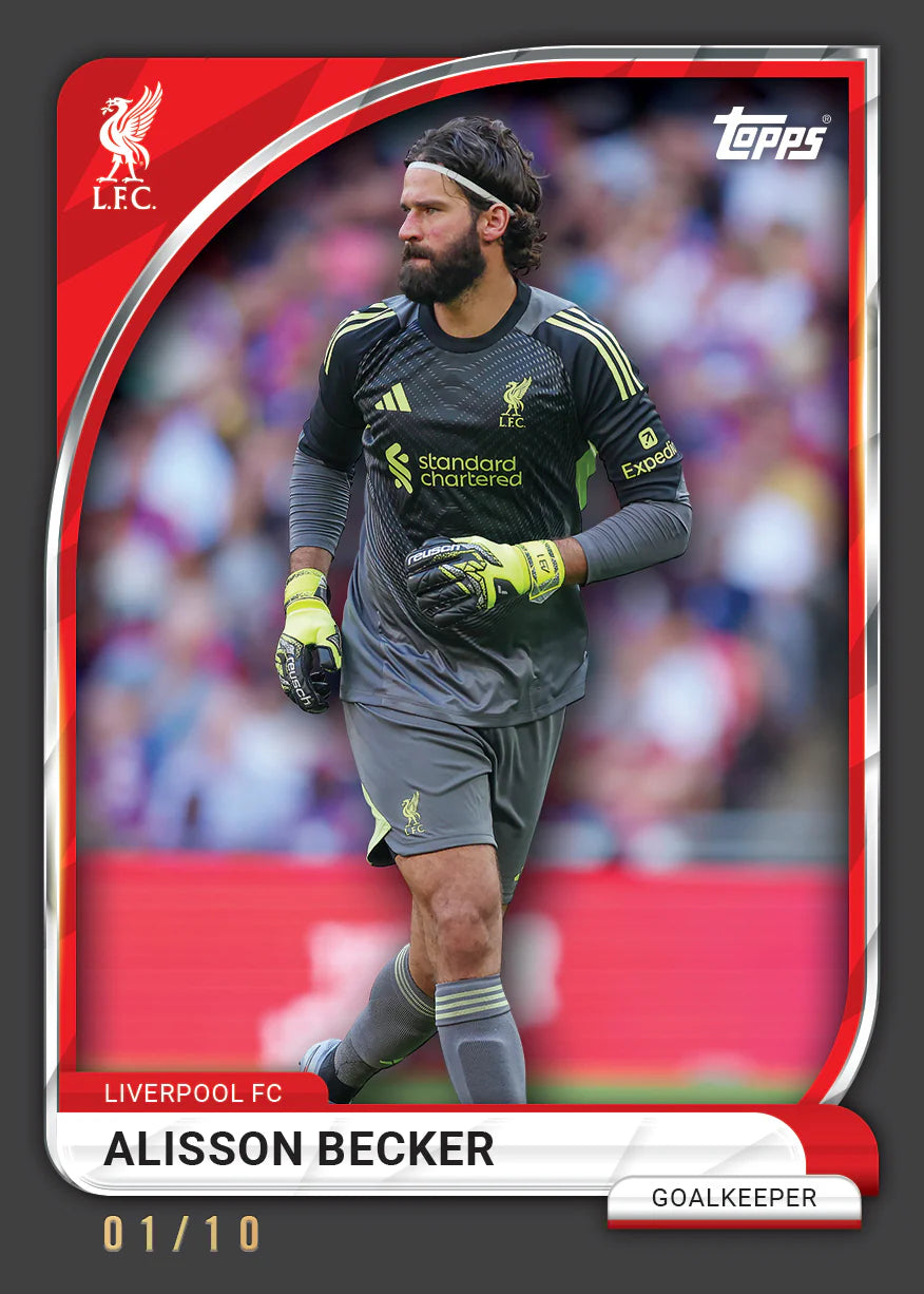 2025-26 Topps Soccer Liverpool Collector Tin