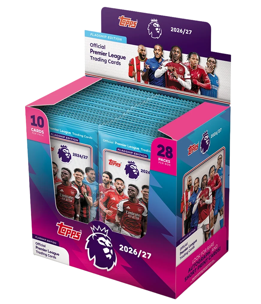 Topps Flagship Premier League 2026/27 Full Booster Display Boks