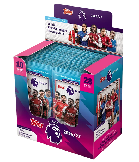 Topps Flagship Premier League 2026/27 Full Booster Display Boks