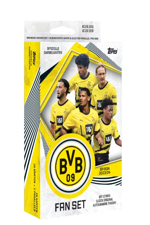 2023/24 Topps Borussia Dortmund Official Fan-Set