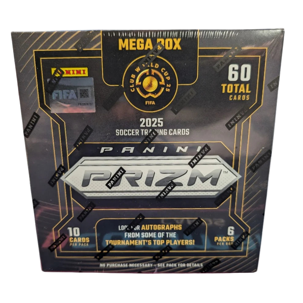 2025 Panini Prizm FIFA Club World Cup Soccer Mega Boks