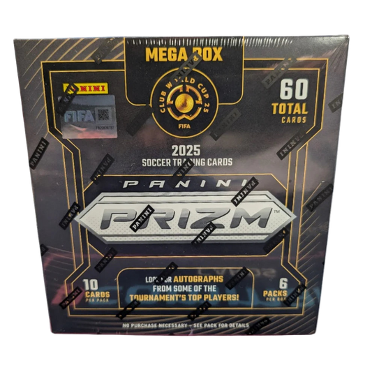 2025 Panini Prizm FIFA Club World Cup Soccer Mega Boks
