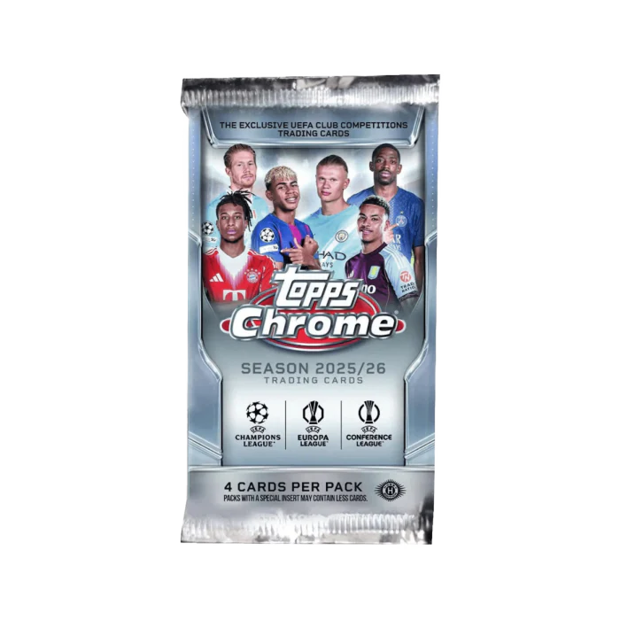 2025/26 Topps Chrome UCC Blaster Pakke