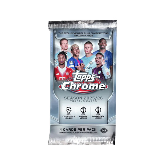 2025/26 Topps Chrome UCC Blaster Pakke