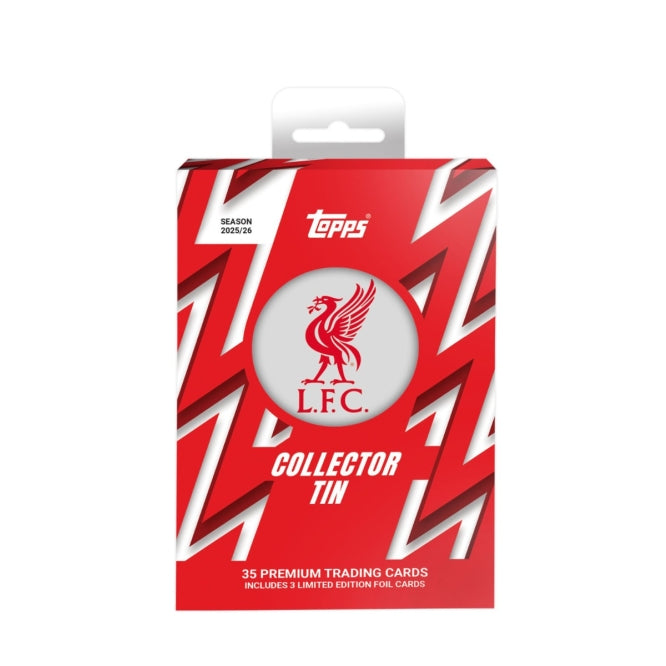 2025-26 Topps Soccer Liverpool Collector Tin