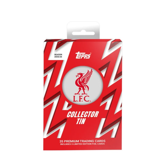 2025-26 Topps Soccer Liverpool Collector Tin