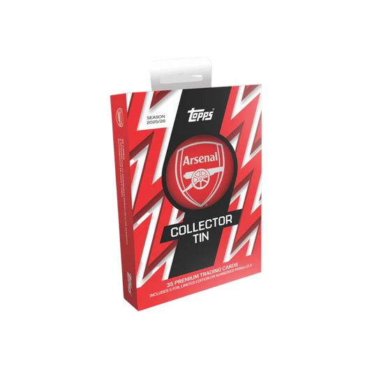 2025-26 Topps Soccer Arsenal FC Collector Tin