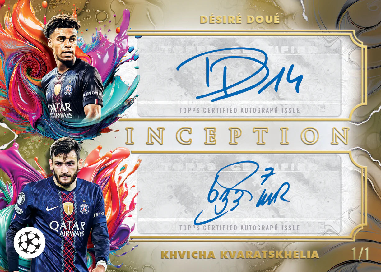 Break #321: 2025-26 Topps UEFA Club Competitions Inception - PYT