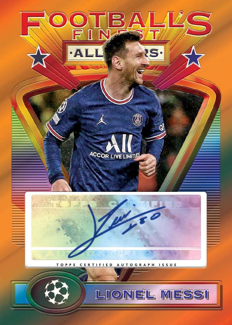 2021-2022 Topps UEFA Champions League Football's Finest Flashbacks