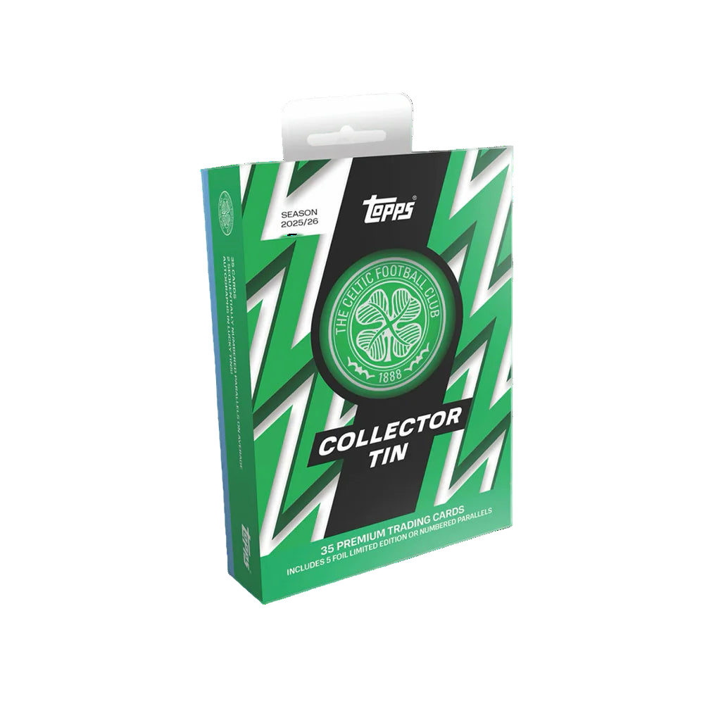 2025-26 Topps Soccer Celtic Collector Tin - Box