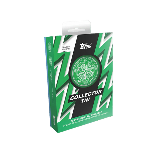 2025-26 Topps Soccer Celtic Collector Tin - Box