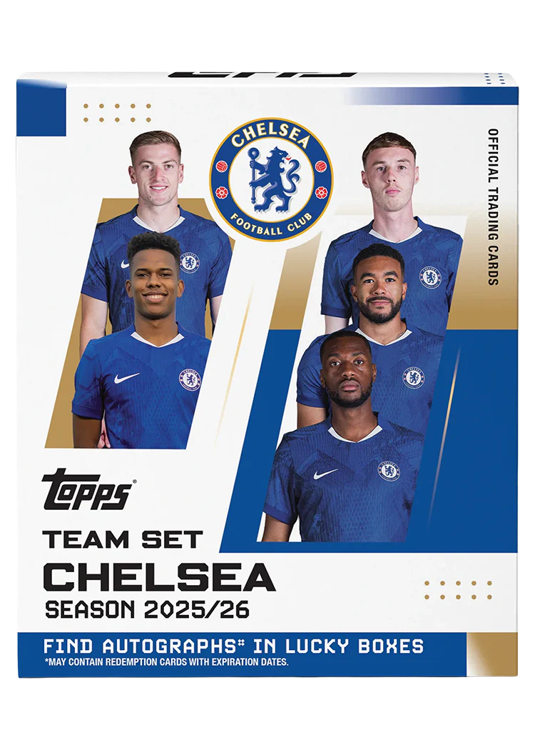 2025-26 Topps Chelsea FC Team Set Box