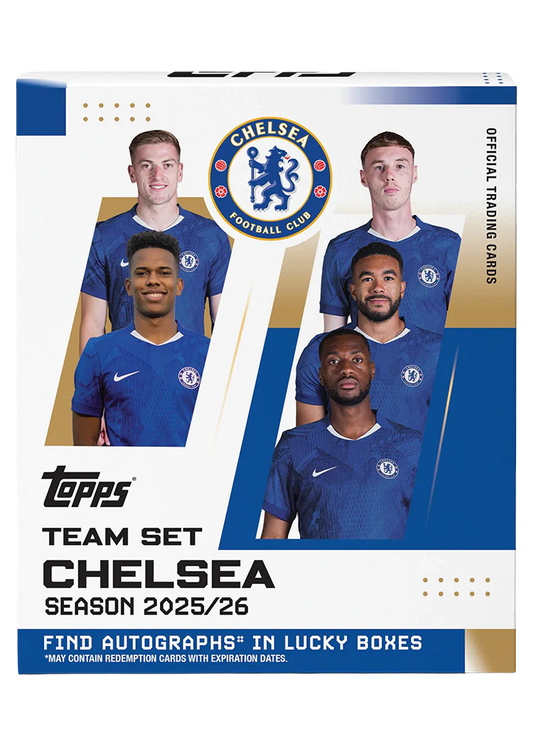 2025-26 Topps Chelsea FC Team Set Box