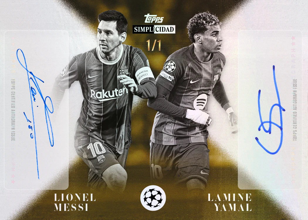Topps UEFA Club Competitions Simplicidad 2025-26
