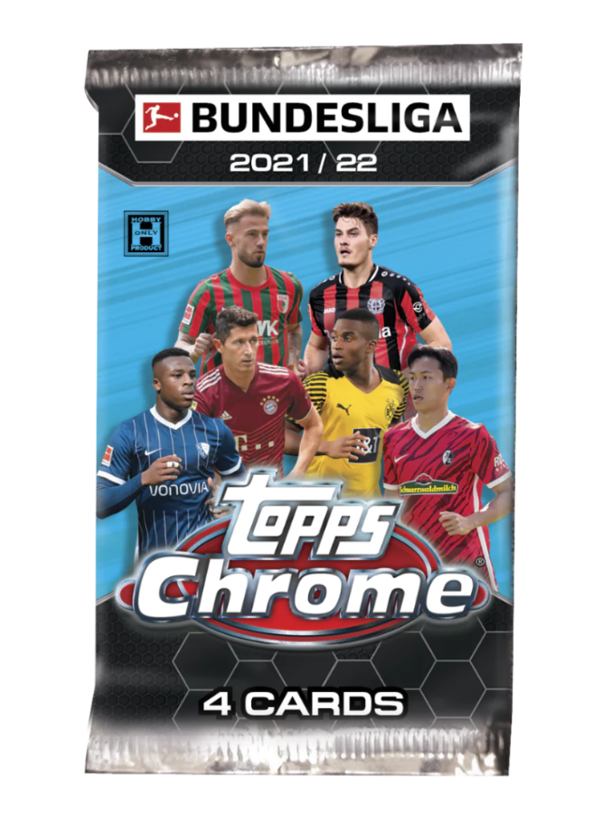 2021/22 Topps Chrome Bundesliga Pakke
