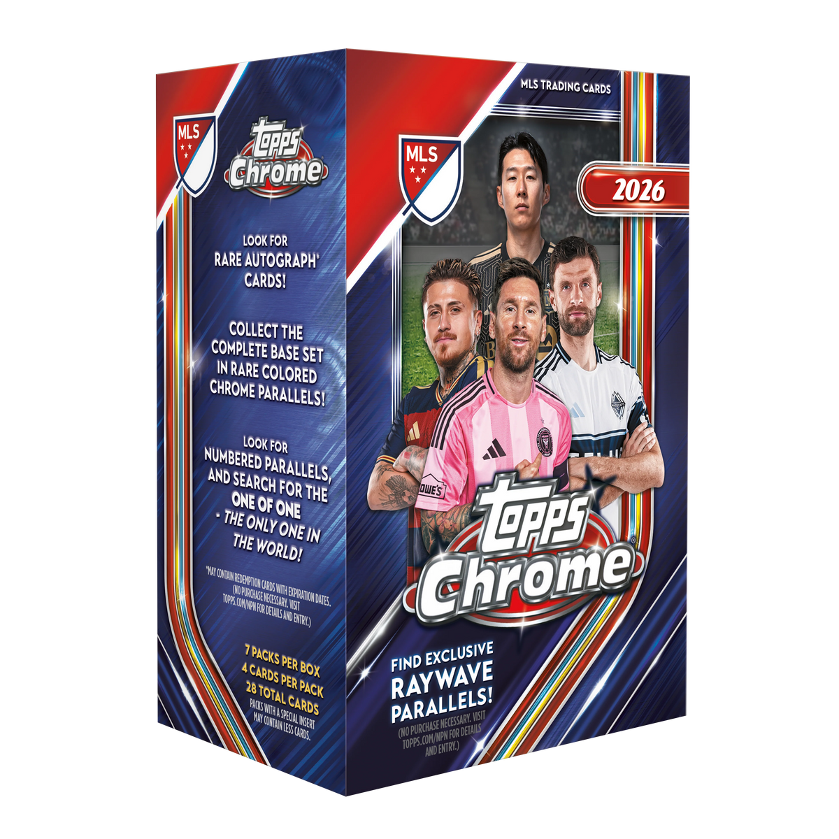 2026 Topps Chrome MLS - Value Boks
