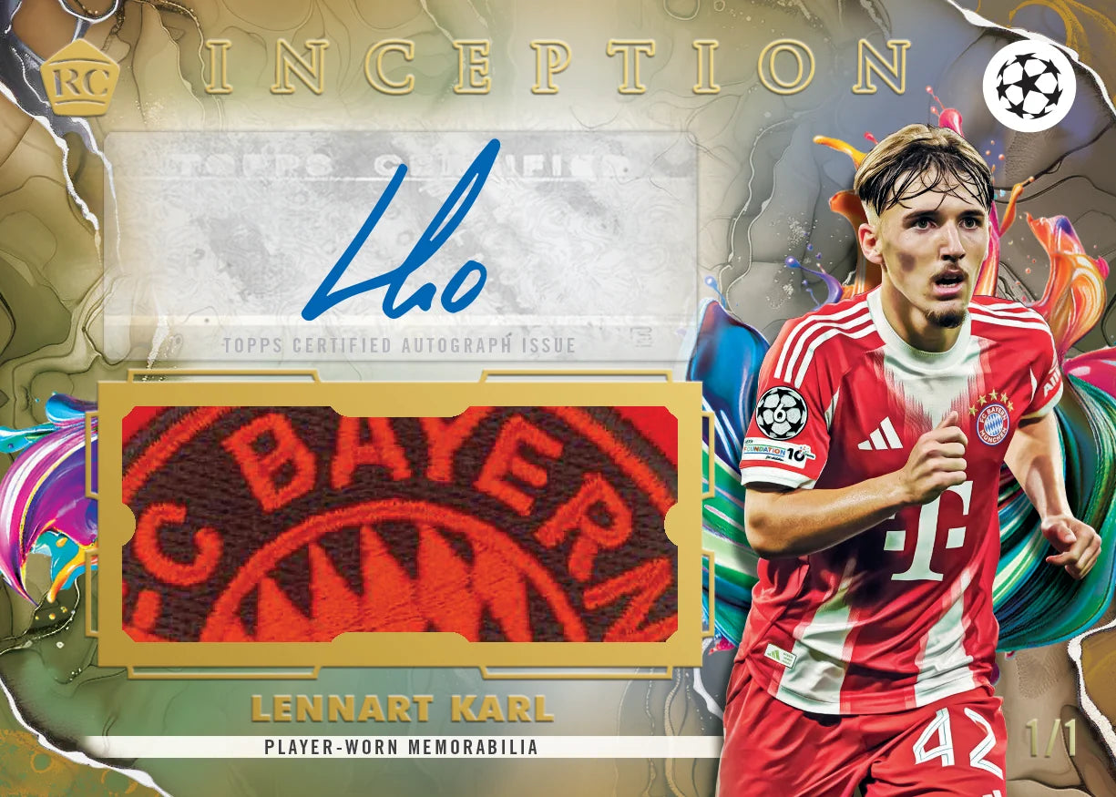 Break #321: 2025-26 Topps UEFA Club Competitions Inception - PYT