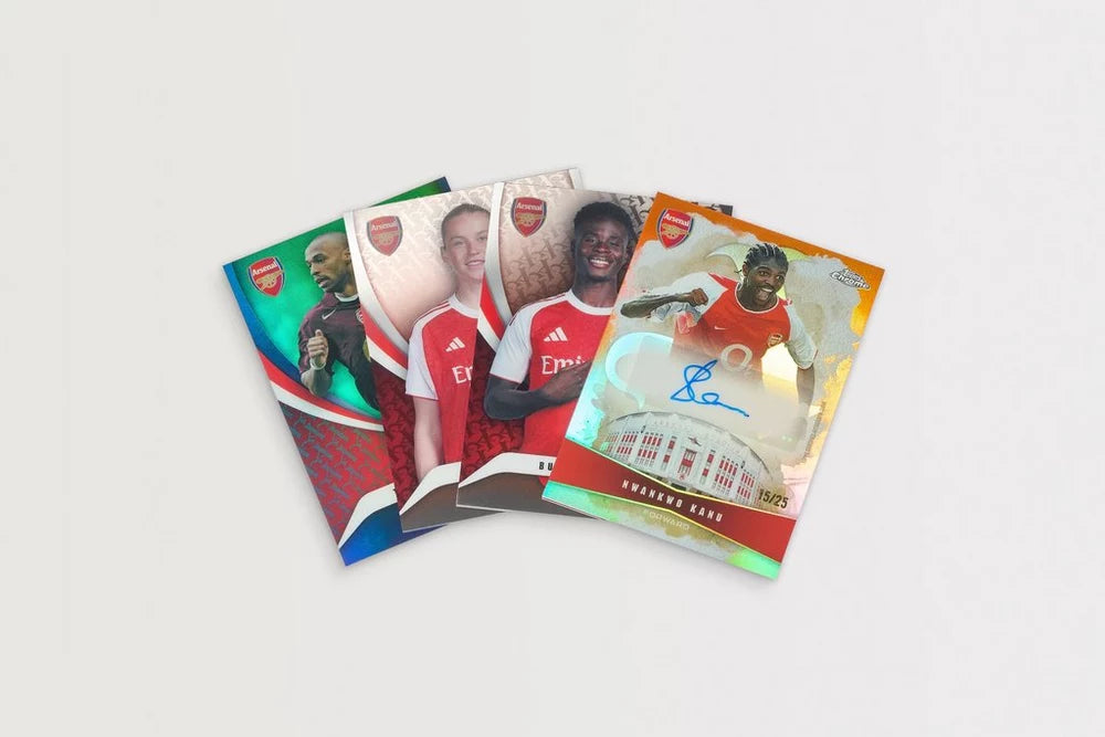 2025-26 Topps Arsenal Chrome Hobby Boks
