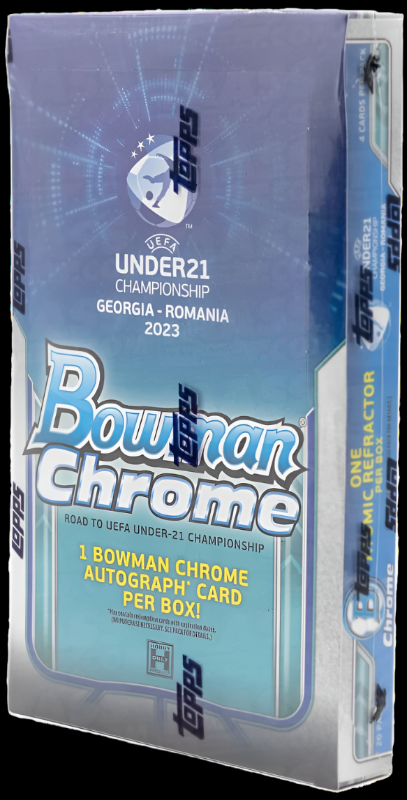2022/23 Bowman Topps Chrome Road to UEFA U21 Hobby Boks