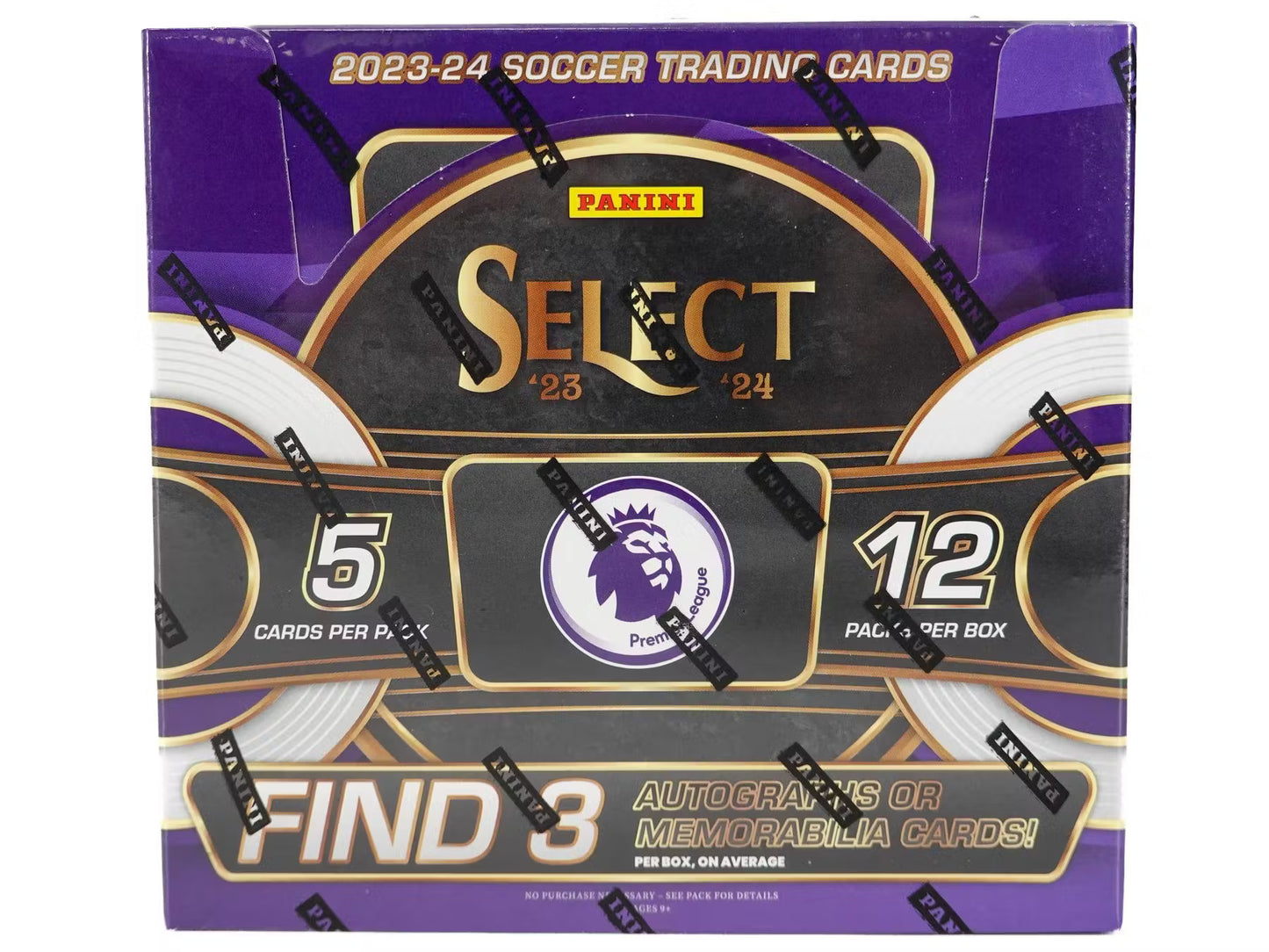 2023-24 Panini Select EPL Soccer Hobby Boks