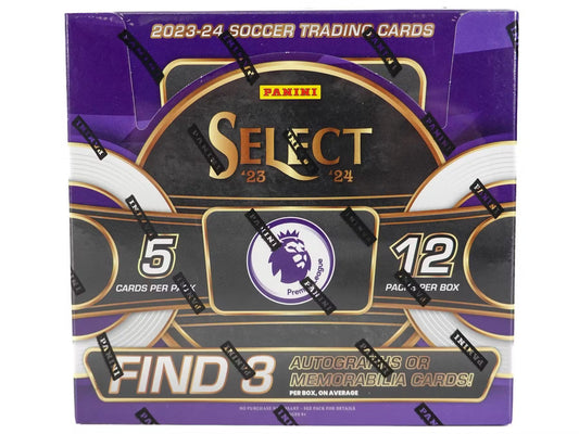 2023-24 Panini Select EPL Soccer Hobby Boks
