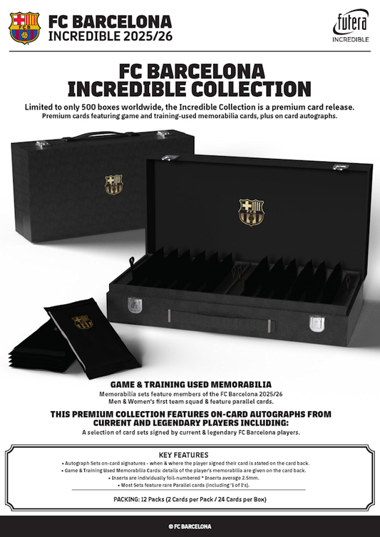 Barcelona Incredible 2025/26 Carry Box (Forhåndssalg)