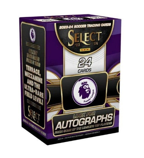2023-24 Panini Select EPL Soccer Blaster Boks