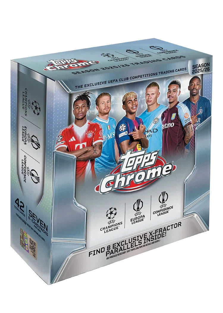 2025/26 Topps Chrome UCC Mega Boks
