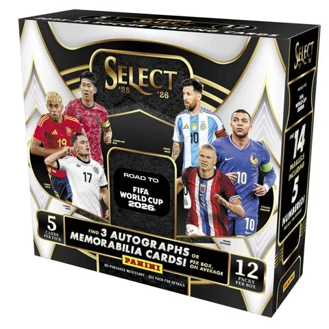 Break #323: 2026 Panini FIFA Road to the World Cup Select Hobby Boks - PYT