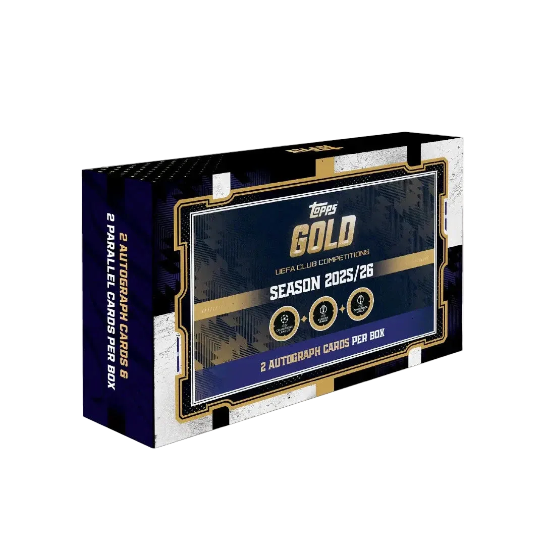 Break #272: 2025-26 Topps UEFA Club Competitions Gold - Random Team