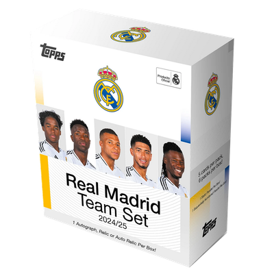 2024-25 Topps Soccer Real Madrid Team Set Boks