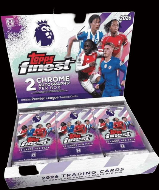 Break #273: Topps Finest Premier League Soccer Hobby Boks - PYT